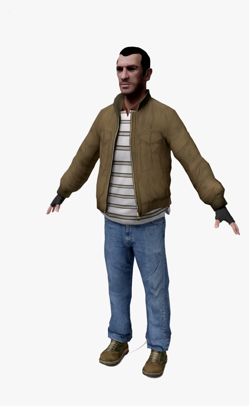 Niko Bellic Transparent Png - Niko Bellic Png, Png Download, Free Download