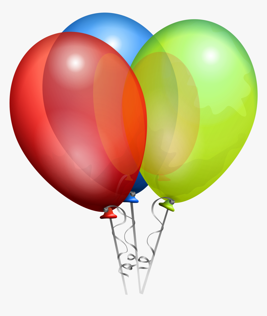 Balloons Clip Arts - Helium Balloon Clipart, HD Png Download, Free Download