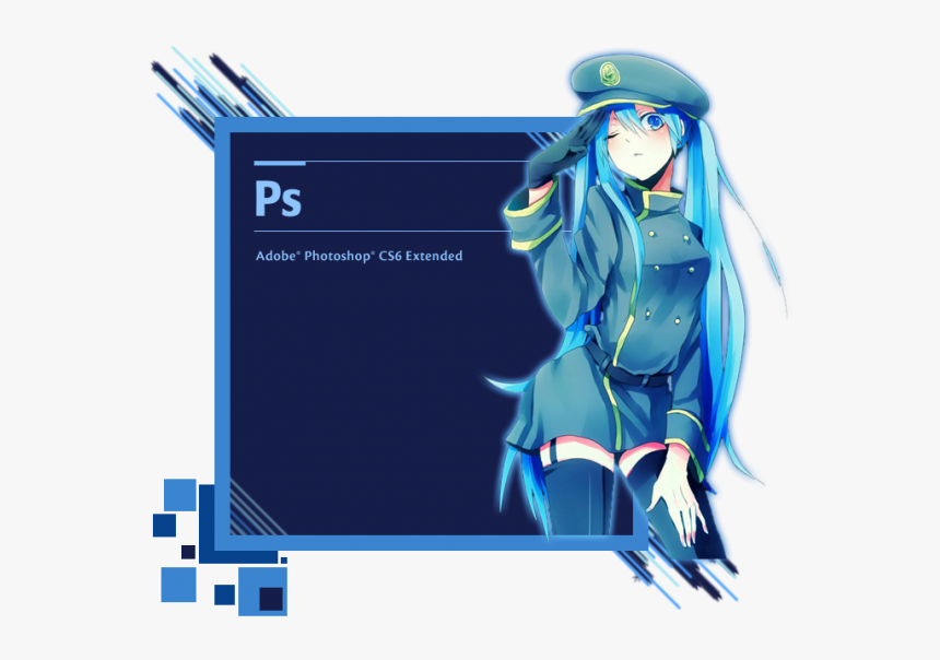 Transparent Photoshop Cs6 Logo Png - Hatsune Miku Wallpaper For Phone, Png Download, Free Download