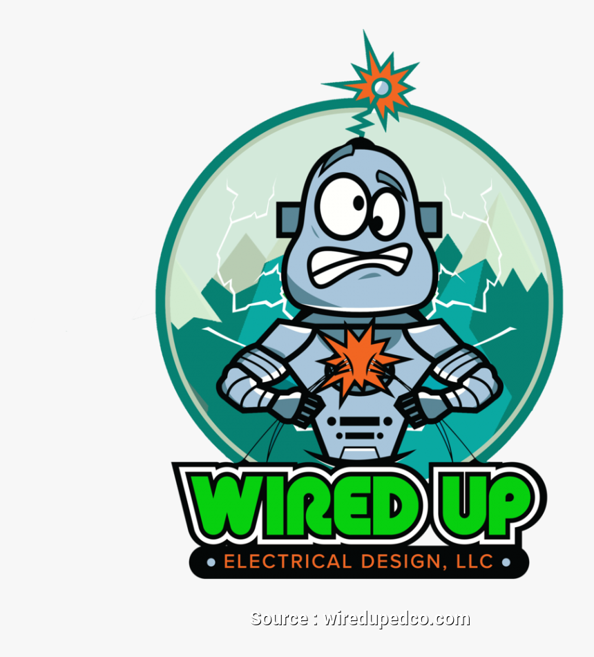 Wired Up Electrical Welcome, Wired Up Electrical Design - Cartoon, HD Png Download, Free Download