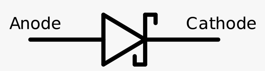 Schottky Diode Schematic Symbol, HD Png Download, Free Download