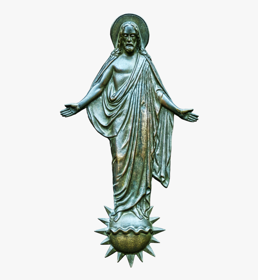Jesus Figure Christ Plaque - Statue, HD Png Download, Free Download