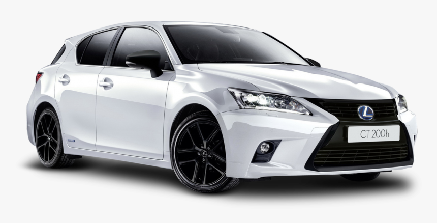 Lexus Ct 200h White Car Png Image - White Lexus Ct 200h, Transparent Png, Free Download