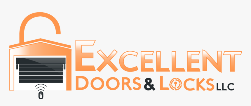 Excellent Door N Locks Llc Original Logo - Graphic Design, HD Png Download, Free Download