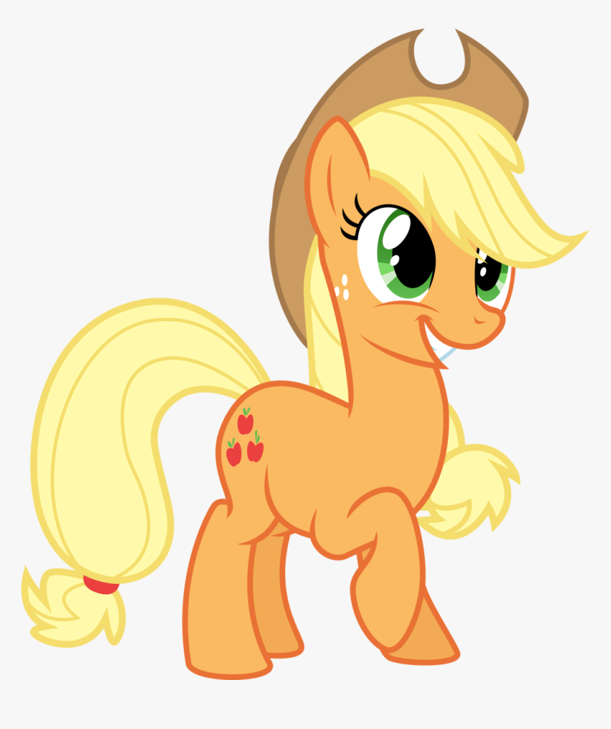 Transparent Apples Png - My Little Pony Applejack Happy, Png Download, Free Download