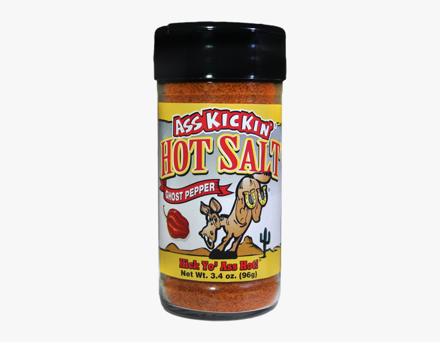 Ass Kickin’ Ghost Pepper Hot Salt - Ghost Pepper Seasoning, HD Png Download, Free Download