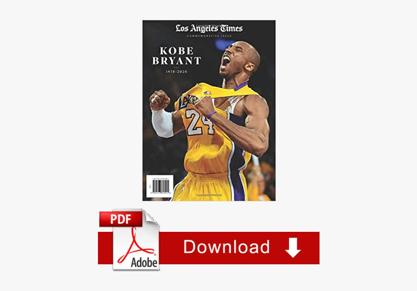 Los Angeles Times Kobe Magazine, HD Png Download, Free Download