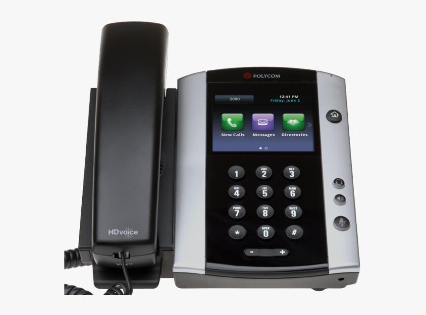 Polycom Vvx 600 With Camera, HD Png Download, Free Download