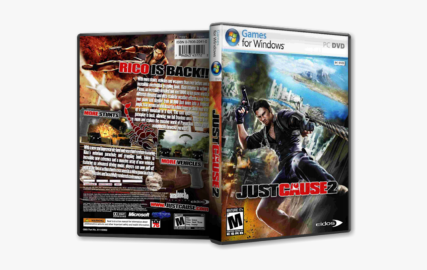 Just Cause 2 Proper Skidrow Crack Free Download - Just Cause 2 Xbox 360, HD Png Download, Free Download