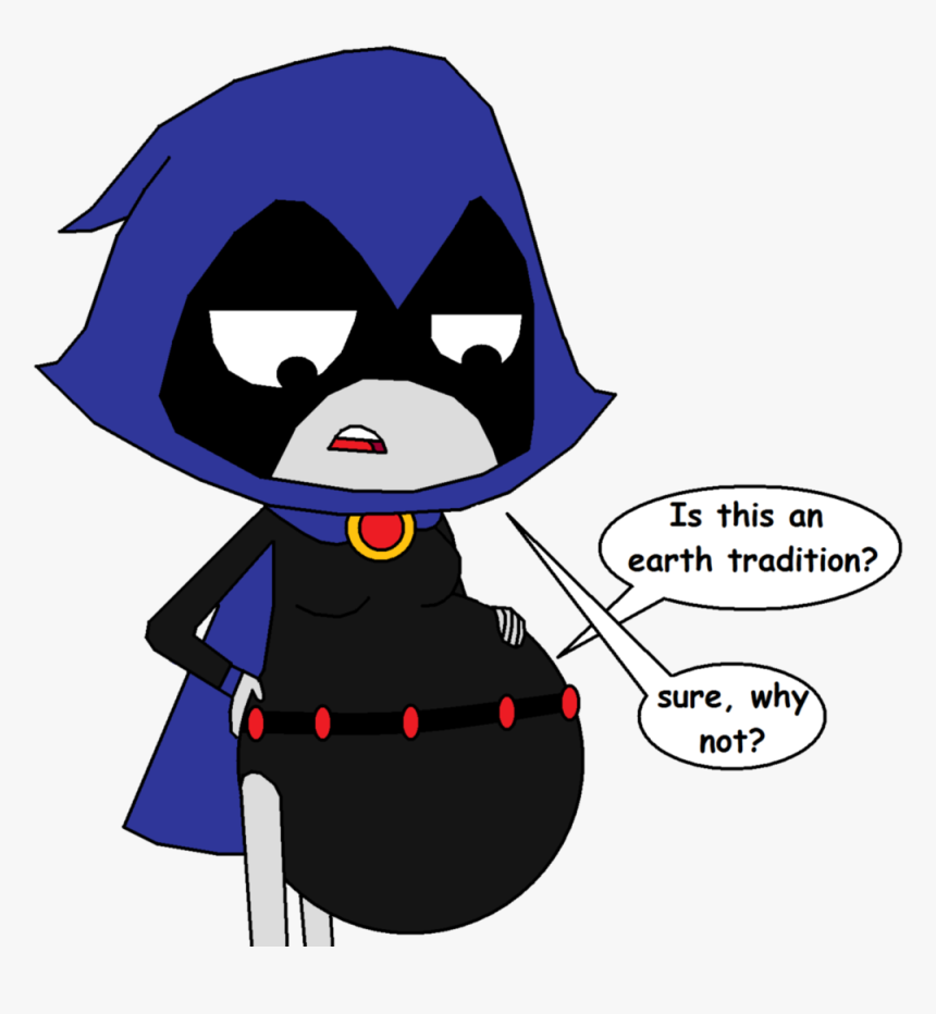 teen titans raven no hood