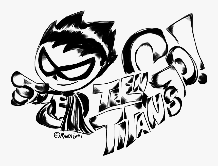 Svg Download Teen Titans Go Drawing At Getdrawings - Teen Titans Go Drawing, HD Png Download, Free Download