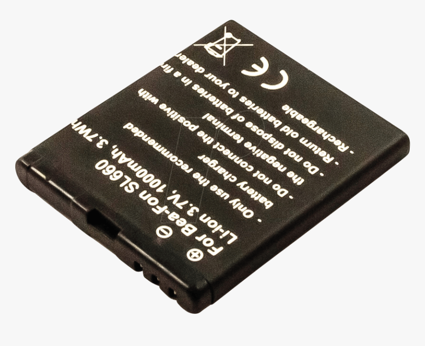 Phone Battery Png - Bea Fon Sl630 Akku, Transparent Png, Free Download