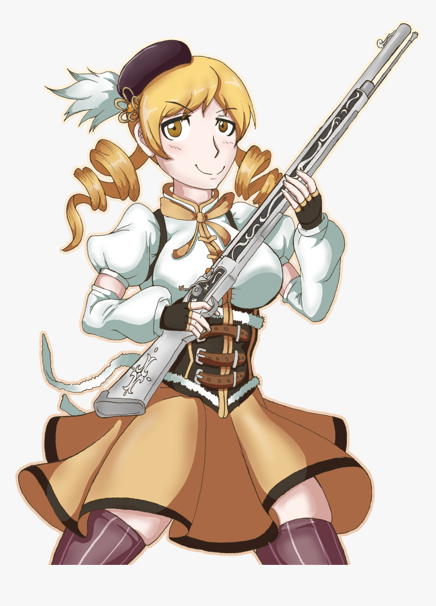 Mami Tomoe [ Pmmm ] - Cartoon, HD Png Download, Free Download