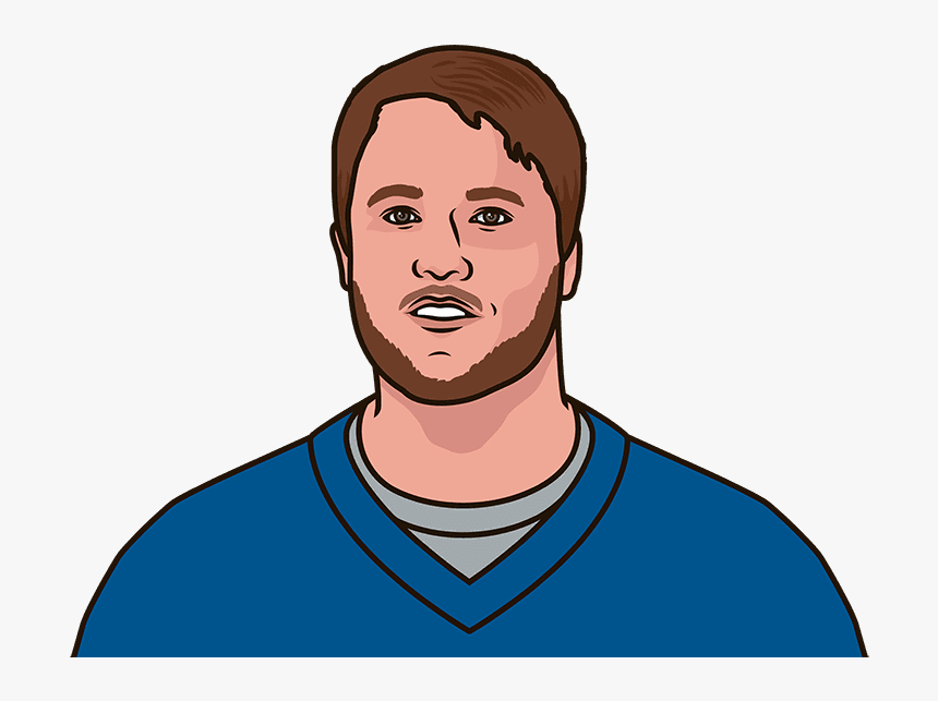 Matthew Stafford Passing Yards By Season, List By Most - Illustration, HD Png Download, Free Download