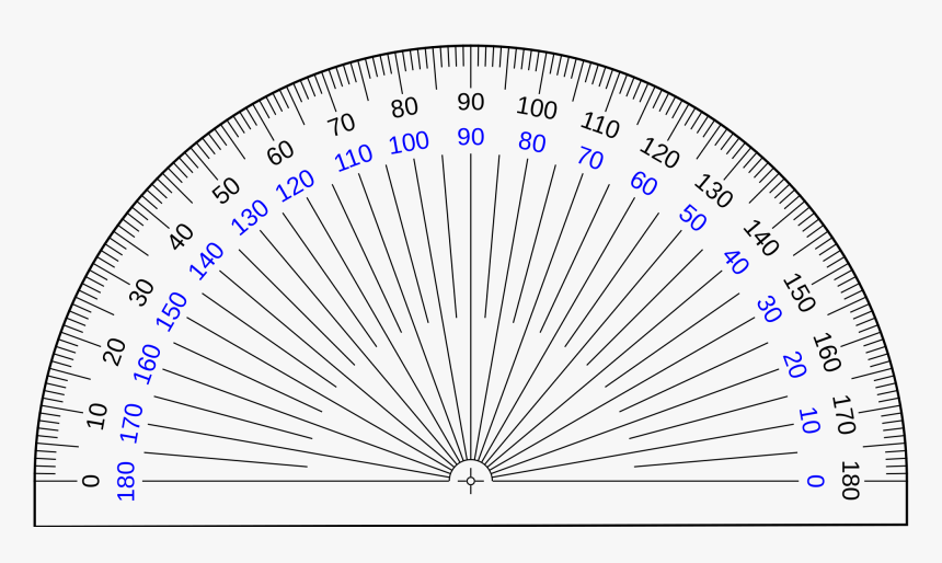 Transparent Background Protractor Transparent, HD Png Download, Free Download