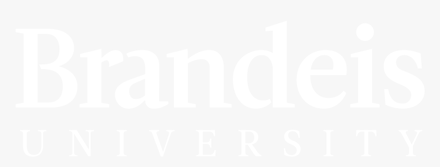 Brandeis University Logo White, HD Png Download, Free Download