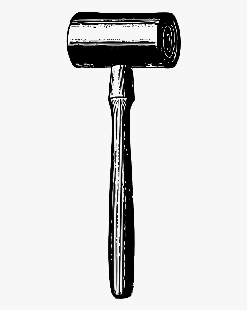 Gavel Judge Court Free Photo From Needpix - Mallet Clip Art, HD Png Downloa...