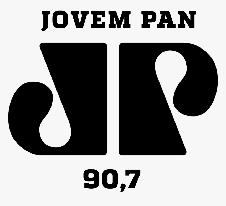 Logo Jovem Pan 90,7 Fm Grande Porto Alegre - Graphic Design, HD Png Download, Free Download