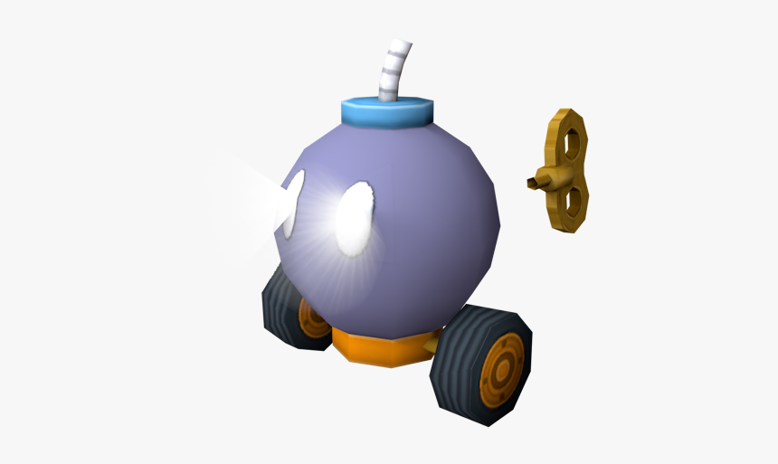 Download Zip Archive - Mario Kart Wii Bob Omb Car, HD Png Download, Free Download