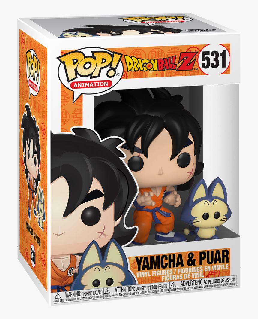 Yamcha And Puar Funko Pop, HD Png Download, Free Download