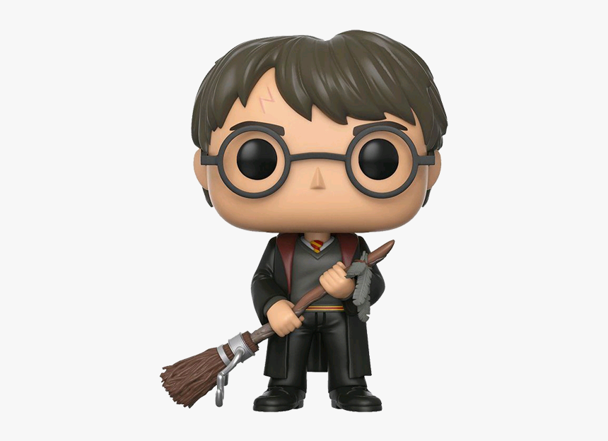 Pop Vinyl Png - Harry Potter With Broom Funko Pop, Transparent Png, Free Download