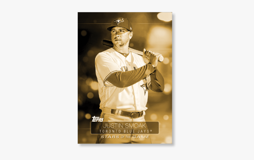 2019 Topps Series 1 Baseball Justin Smoak Superstars - Baseball Player, HD Png Download, Free Download