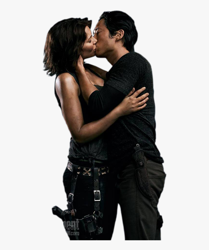 Walking Dead Maggie Kiss, HD Png Download, Free Download