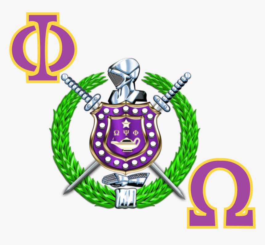 Phi Omega, The Prolific Brotherhood Of The Omega Psi - Omega Psi Phi Clip Art, HD Png Download, Free Download