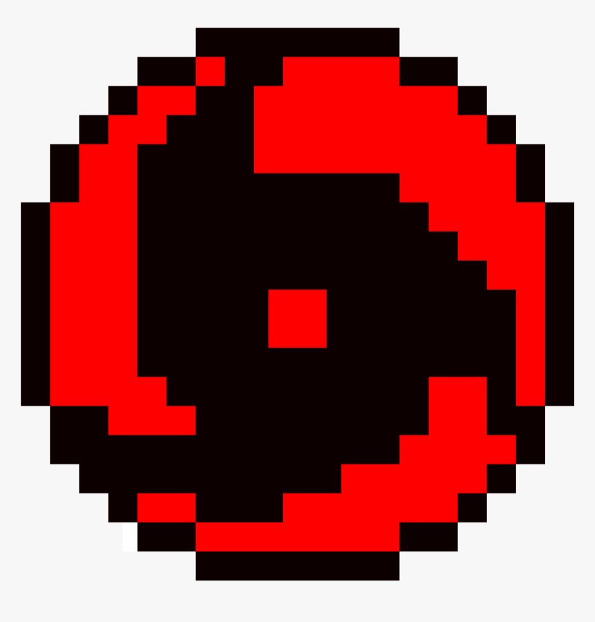 Mangekyou Sharingan Pixel Art, HD Png Download, Free Download