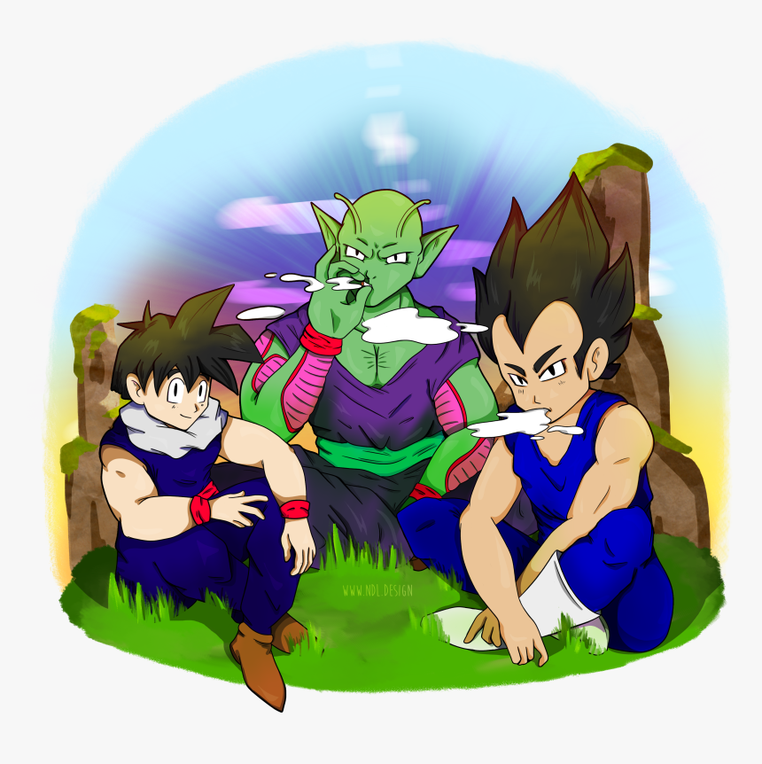 Dbz Commission - Dragon Ball Z Weed, HD Png Download, Free Download