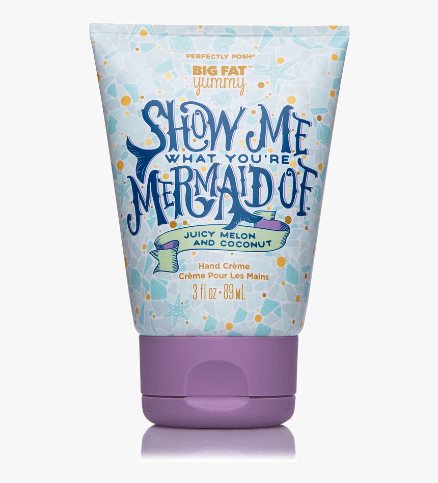 Mermaid Hand Cream Melon - Skin Care, HD Png Download, Free Download