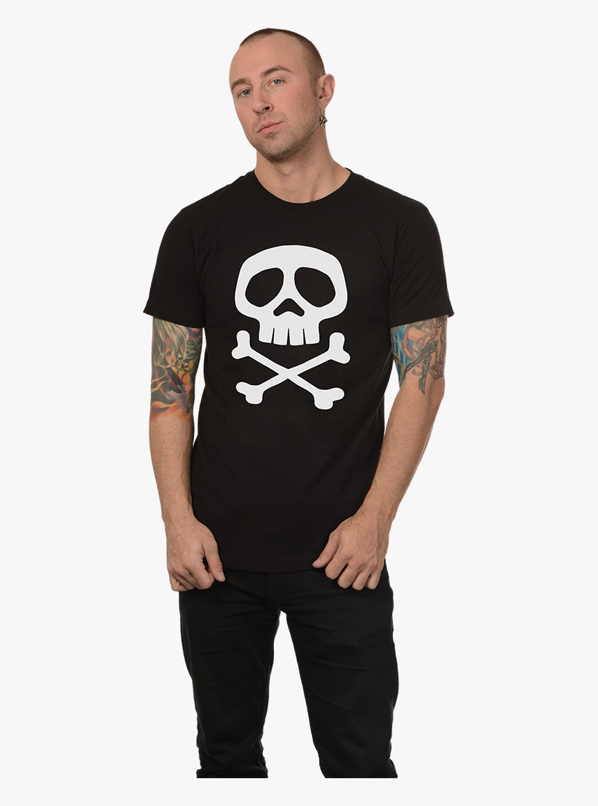 Captain Harlock White Skull & Crossed Bones Image On - Dead Kennedys 1984 Shirt, HD Png Download, Free Download