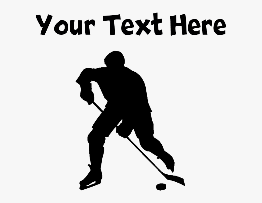 Transparent Hockey Player Silhouette Png - Transparent Hockey Player Silhouette, Png Download, Free Download