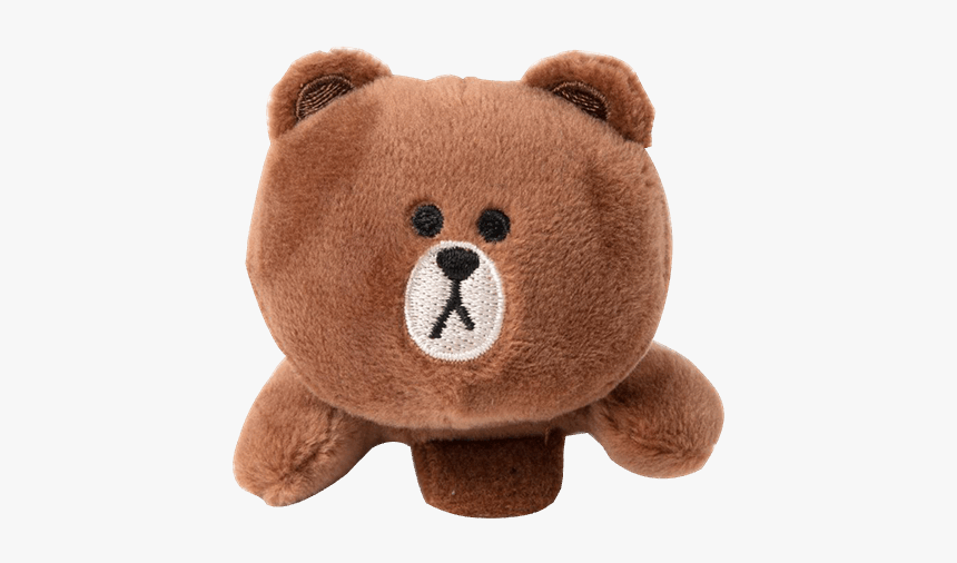 Line Friends Brown Hair Pin, HD Png Download, Free Download