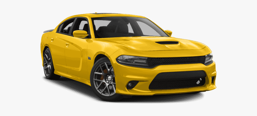 Dodge Png - 2017 Dodge Charger Yellow, Transparent Png, Free Download