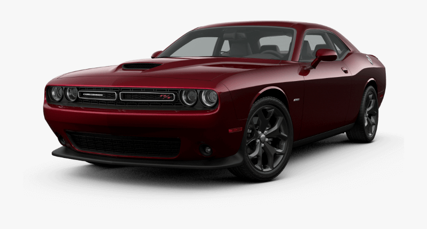 2019 Red Dodge Challenger Rt - 2019 Black Challenger Rt, HD Png Download, Free Download