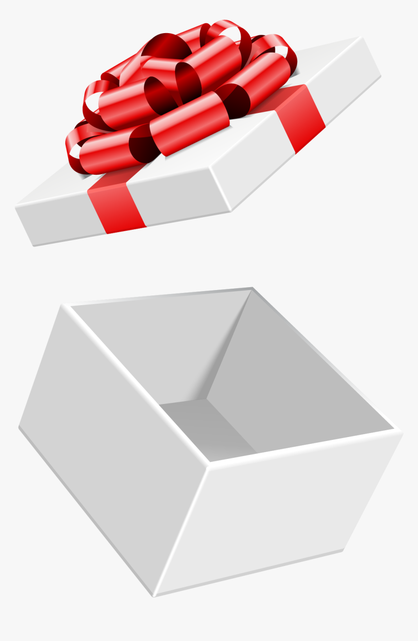 Caja De Regalo En Blanco Png, Transparent Png, Free Download