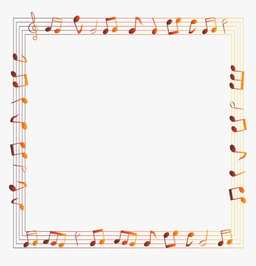 Music Note Border Free, HD Png Download, Free Download