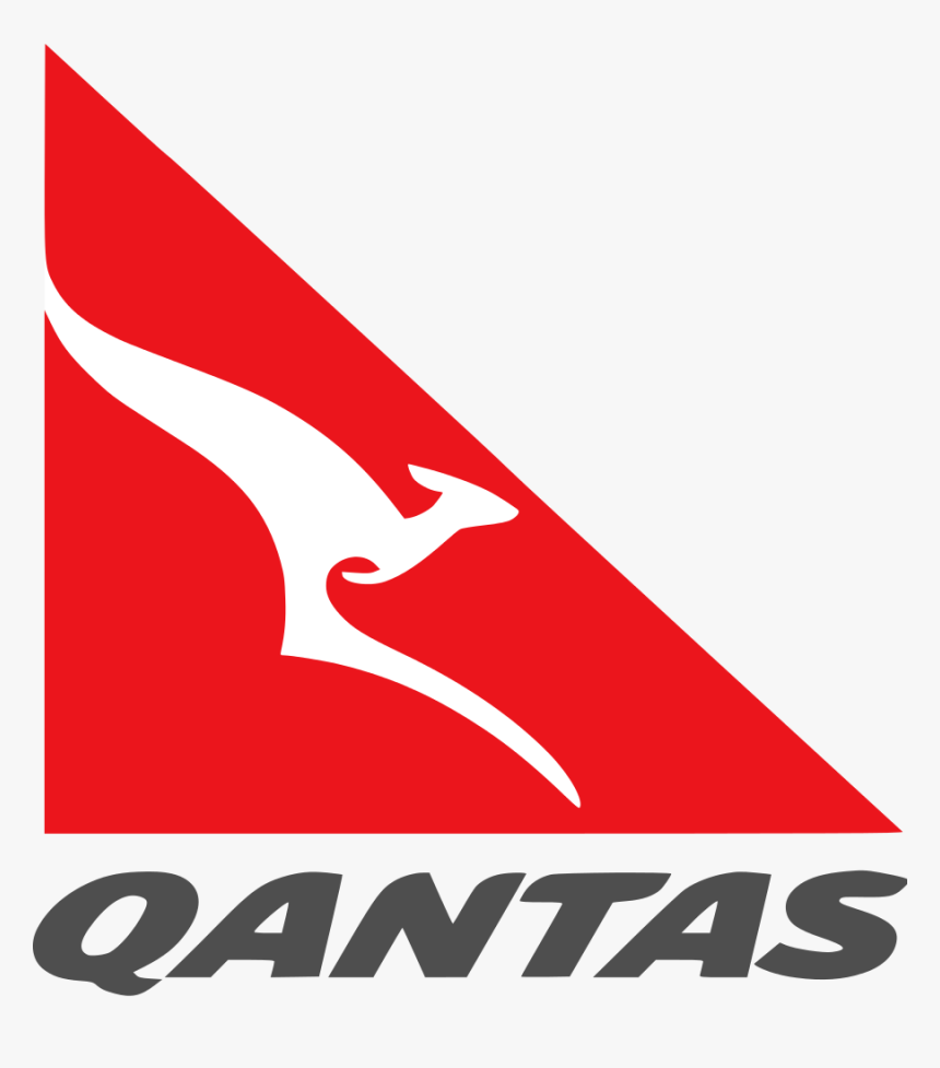 Qantas Airlines Logo Png, Transparent Png, Free Download