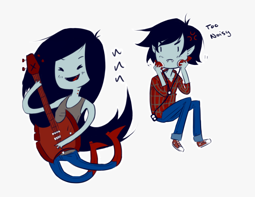 Adventure Time And Marshall Lee Image - Marshall Lee X Marceline Fanart, HD Png Download, Free Download