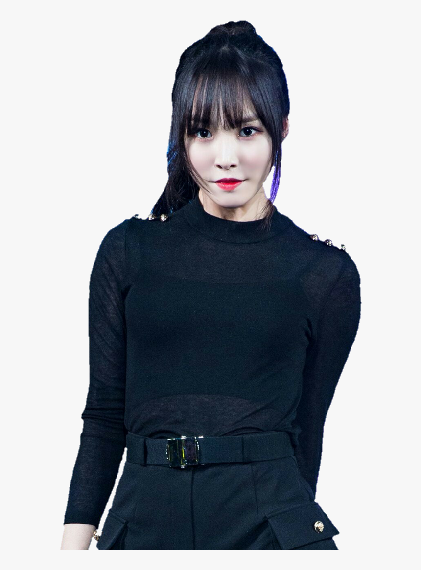 #gfriend #yuju - Yuju Gfriend In Black, HD Png Download, Free Download