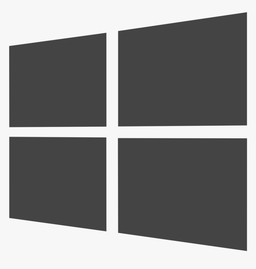 Hyper V Logo , Png Download - Black Windows 10 Logo, Transparent Png, Free Download