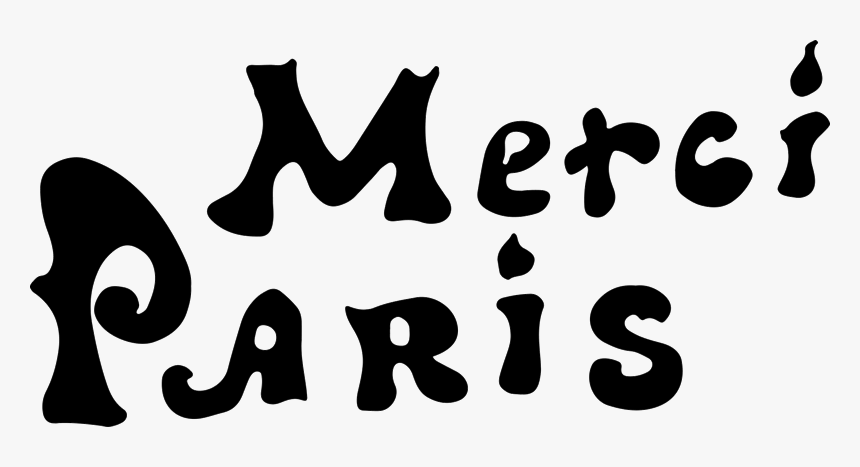 Merci Paris Rubber Stamp, HD Png Download, Free Download