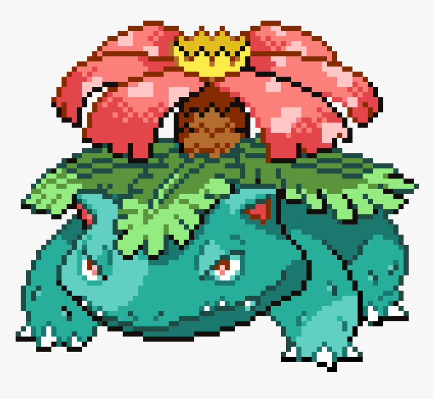 Pokemon Pixel Art , Png Download - Venusaur Pixel Art Png, Transparent Png, Free Download