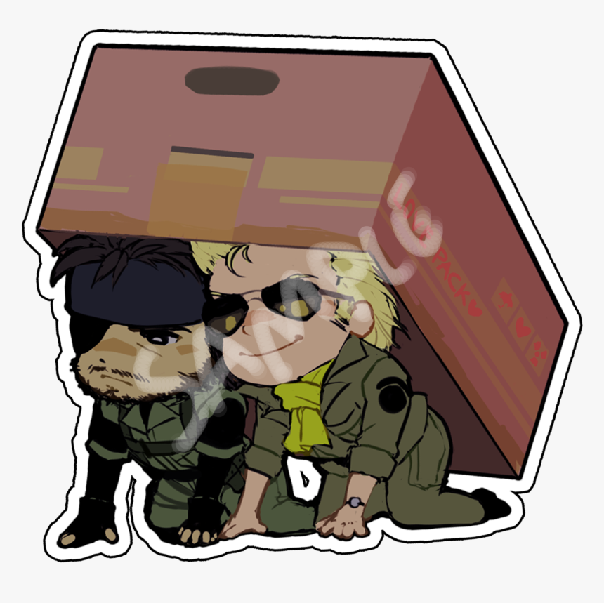 Mgs Chibi Clipart , Png Download - Cartoon, Transparent Png, Free Download