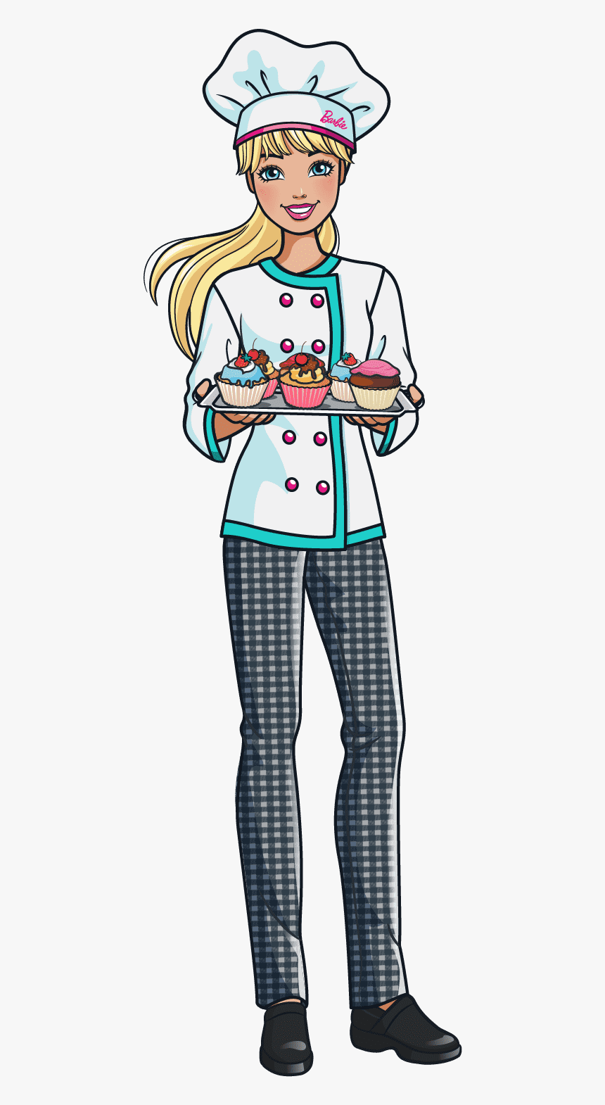 Pastry Chef Cartoon Girl, HD Png Download, Free Download