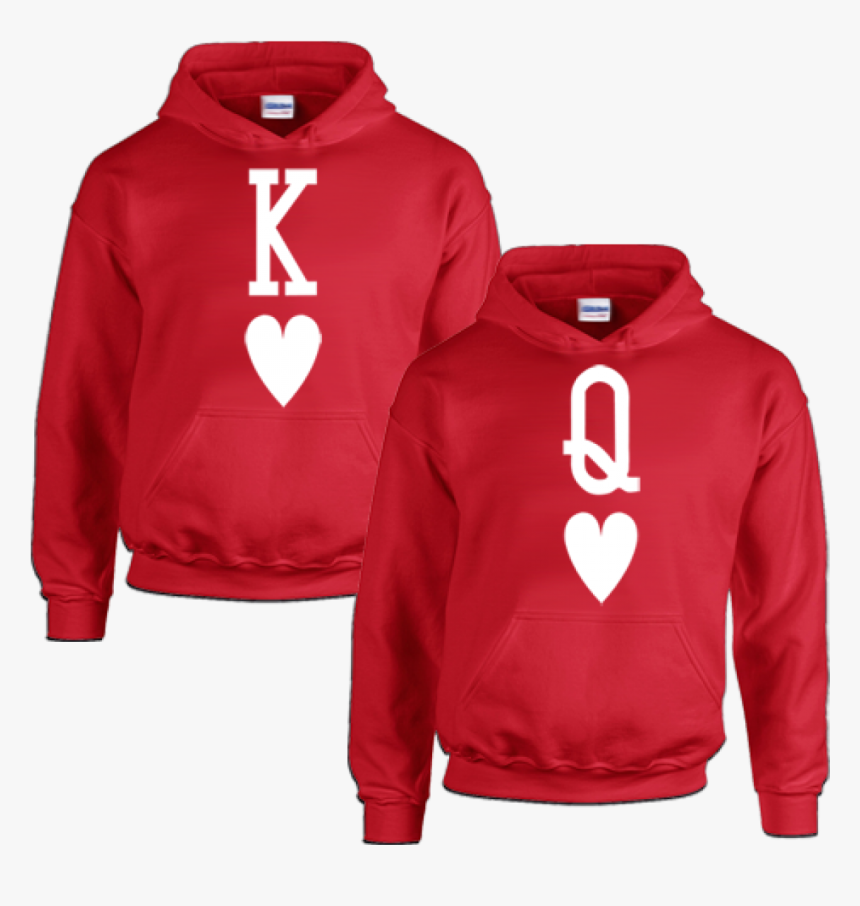 Shirt Luv Proud Wife Of Freaking Awesome Pastry Chef - Red King And Queen Hoodies, HD Png Download, Free Download