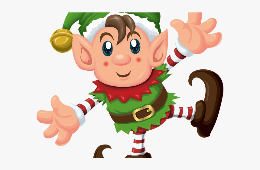 Transparent Background Christmas Elf Clipart, HD Png Download, Free Download