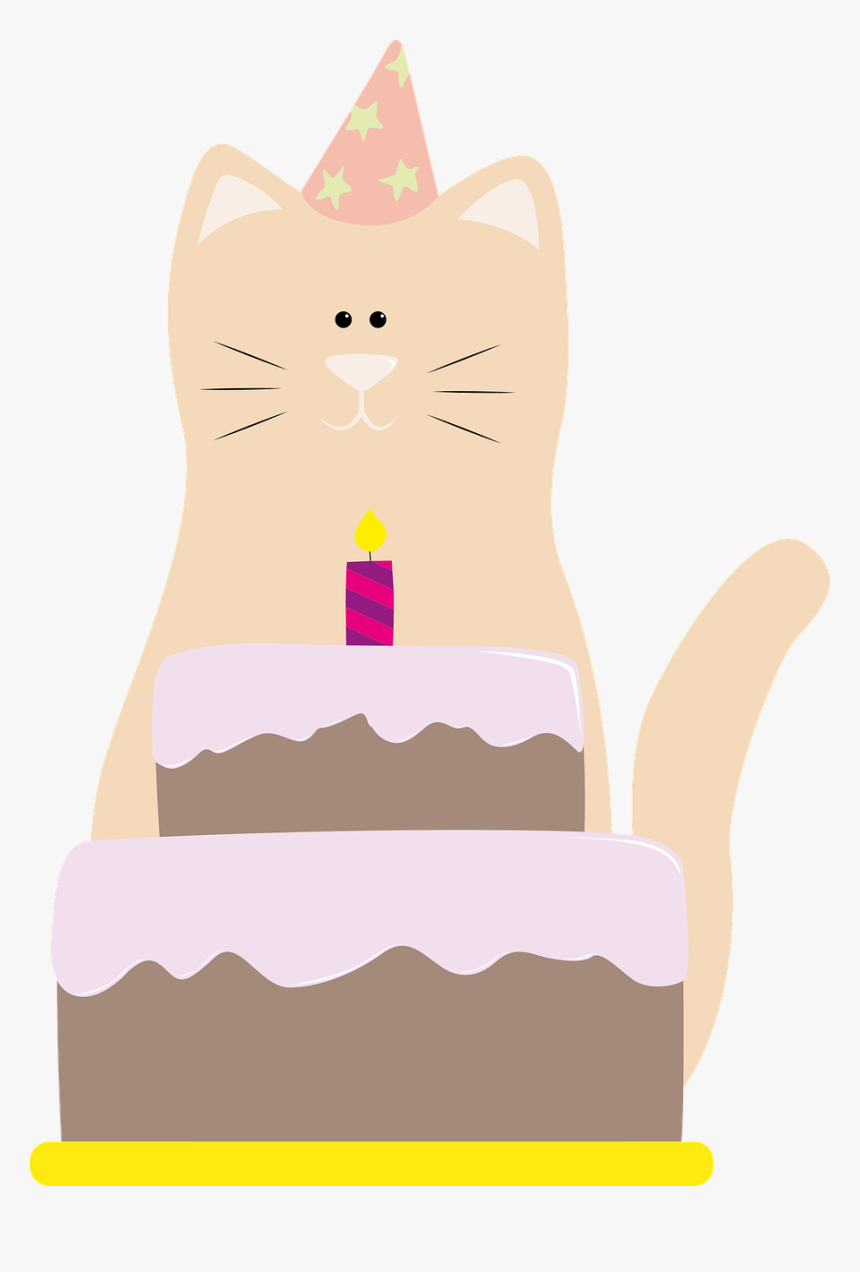 Cute Birthday Cake Png, Transparent Png, Free Download