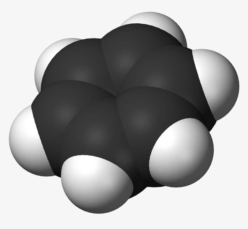 Benzene 3d Vdw - Benzene 3d, HD Png Download, Free Download